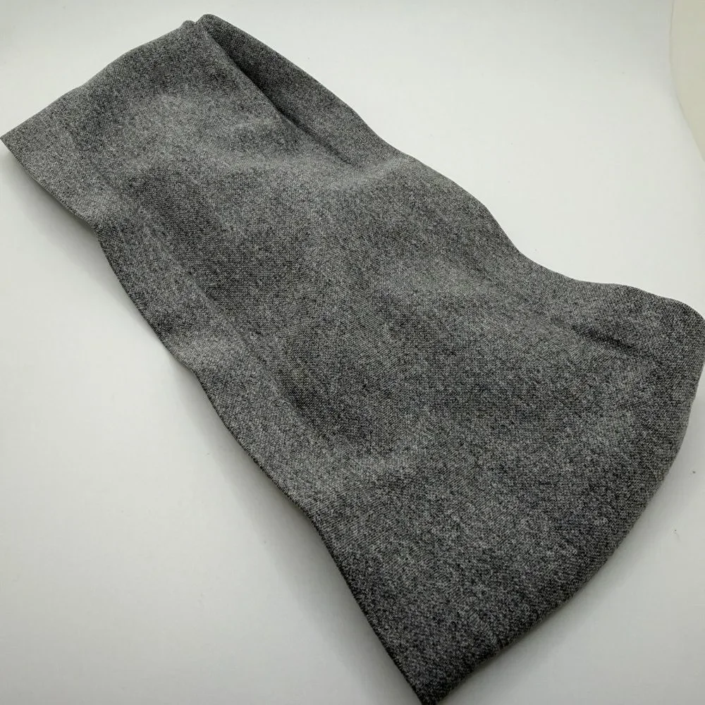 Pre-owned Unisex? Lululemon‎ THICK stretch headband in heather gray - OS!